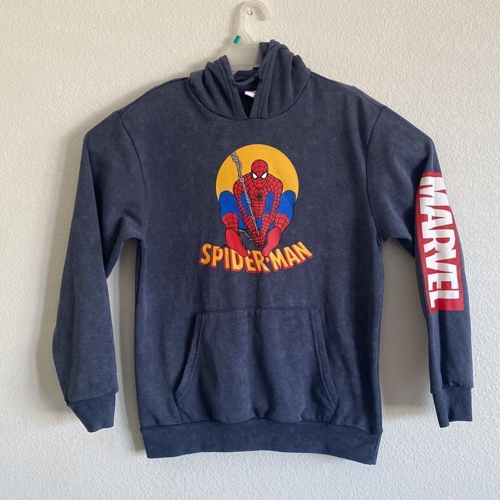 MARVEL Spider Man Medium Thick Cotton/Polyester Mix Hoodie Size S